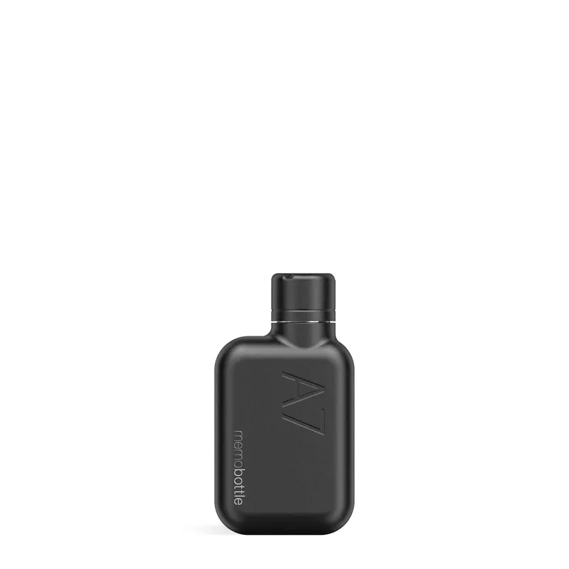 Memobottle a7 stainless steel black by anthem branding