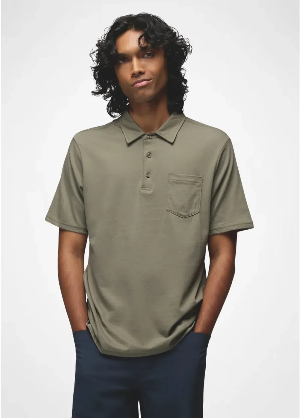 Prana mens polos by anthem branding