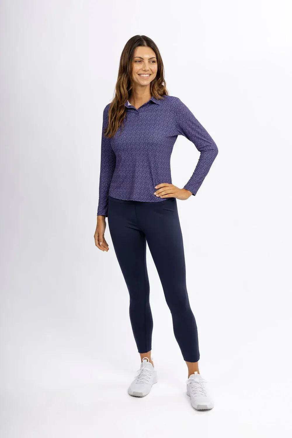 Turtleson womens long sleeve polos
