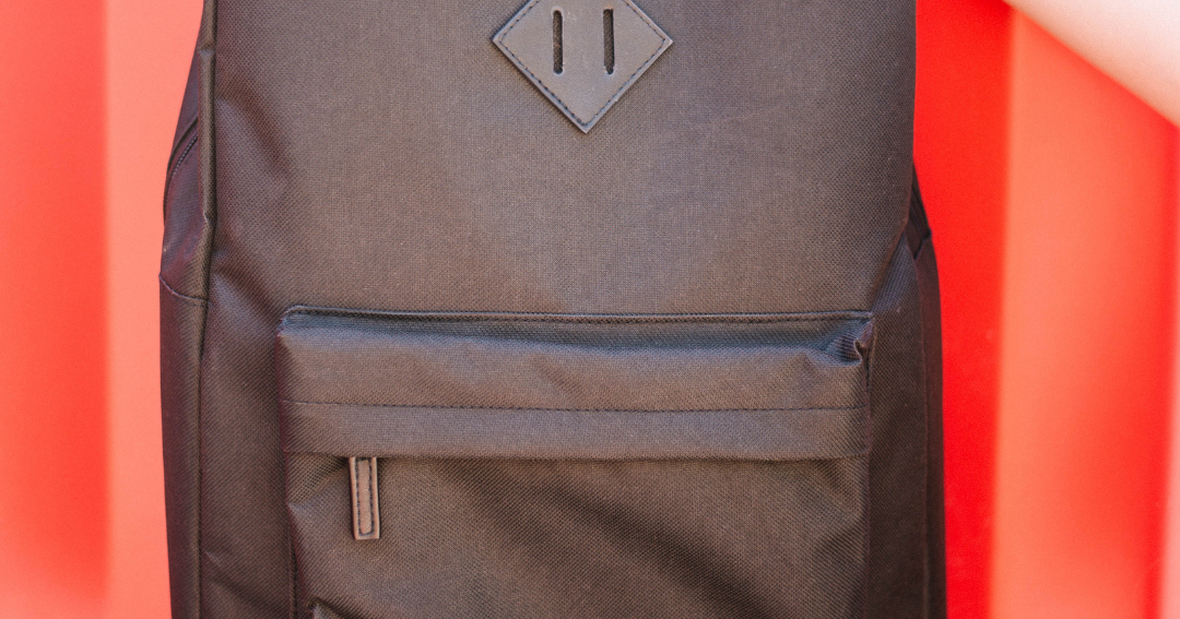 Logo embroidered backpacks hot sale